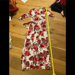 Pink blush maternity dress